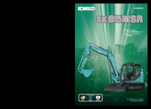 क्रॉलर एक्सकेवेटर Kobelco SK 85 MSR 3