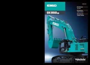 क्रॉलर एक्सकेवेटर Kobelco SK 850 LC 10E 