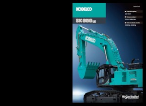 क्रॉलर एक्सकेवेटर Kobelco SK 850 LC 10E 