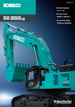 क्रॉलर एक्सकेवेटर Kobelco SK 850 LC