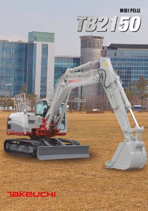 क्रॉलर एक्सकेवेटर Takeuchi TB 2150 RCM