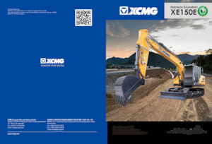 क्रॉलर एक्सकेवेटर XCMG XE150E