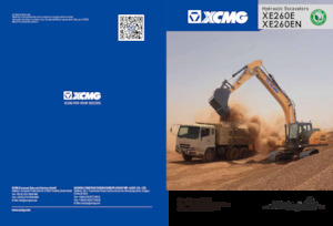 क्रॉलर एक्सकेवेटर XCMG XE260E