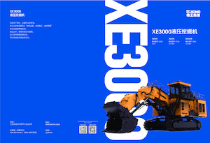 क्रॉलर एक्सकेवेटर XCMG XE3000