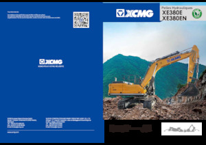 क्रॉलर एक्सकेवेटर XCMG XE380EN