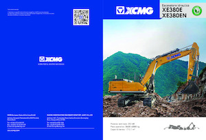 क्रॉलर एक्सकेवेटर XCMG XE380EN