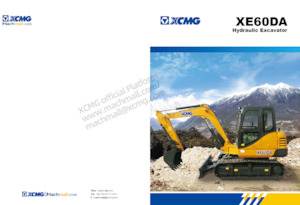 क्रॉलर एक्सकेवेटर XCMG XE60DA
