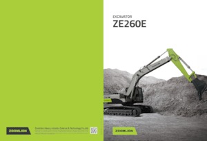क्रॉलर एक्सकेवेटर Zoomlion ZE260E