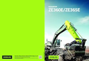 क्रॉलर एक्सकेवेटर Zoomlion ZE365E-10
