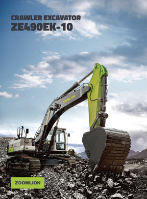क्रॉलर एक्सकेवेटर Zoomlion ZE490EK-10