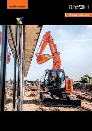 क्रॉलर एक्सकेवेटर Hitachi ZX 135 US-5