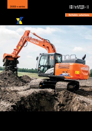 क्रॉलर एक्सकेवेटर Hitachi ZX160LC-6