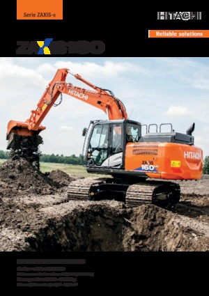 क्रॉलर एक्सकेवेटर Hitachi ZX160LC-6