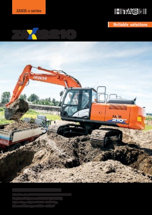 क्रॉलर एक्सकेवेटर Hitachi ZX210LCN-6