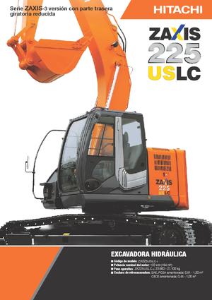क्रॉलर एक्सकेवेटर Hitachi ZX 225 USLC-3