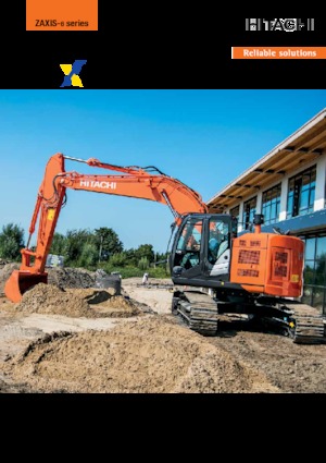 क्रॉलर एक्सकेवेटर Hitachi ZX225USLC-6