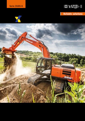 क्रॉलर एक्सकेवेटर Hitachi ZX250LCN-6