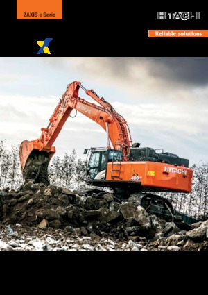 क्रॉलर एक्सकेवेटर Hitachi ZX490LCH-6