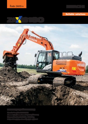 क्रॉलर एक्सकेवेटर Hitachi ZX160LC-6