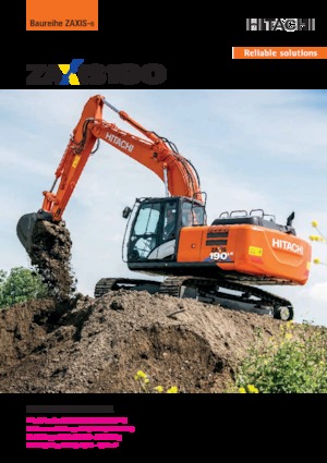 क्रॉलर एक्सकेवेटर Hitachi ZX190LC-6