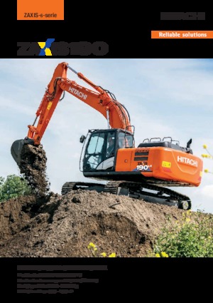 क्रॉलर एक्सकेवेटर Hitachi ZX190LC-6