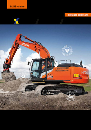 क्रॉलर एक्सकेवेटर Hitachi ZX210LC-7 