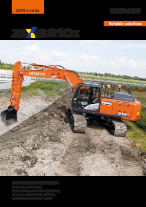 क्रॉलर एक्सकेवेटर Hitachi ZX210X-6
