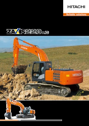 क्रॉलर एक्सकेवेटर Hitachi ZX220LC-GI