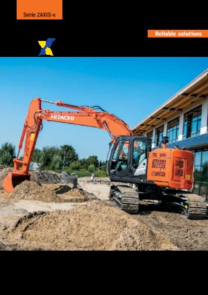 क्रॉलर एक्सकेवेटर Hitachi ZX225USLC-6