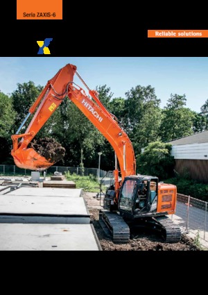 क्रॉलर एक्सकेवेटर Hitachi ZX225USRLC-6