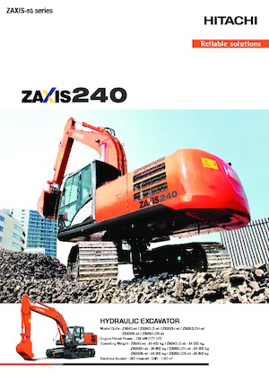 क्रॉलर एक्सकेवेटर Hitachi ZX250LCH-5G