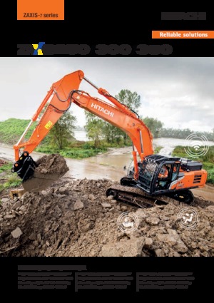 क्रॉलर एक्सकेवेटर Hitachi ZX300LCN-7