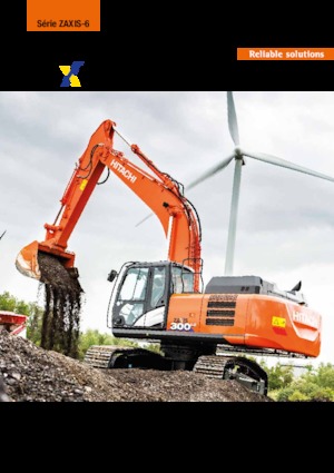 क्रॉलर एक्सकेवेटर Hitachi ZX300LCN-6
