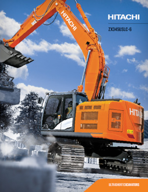 क्रॉलर एक्सकेवेटर Hitachi ZX345