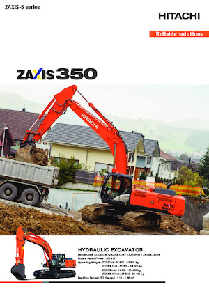 क्रॉलर एक्सकेवेटर Hitachi ZX360