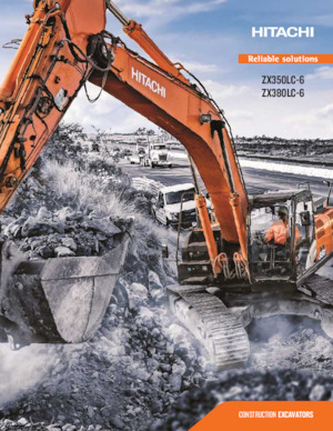 क्रॉलर एक्सकेवेटर Hitachi ZX380