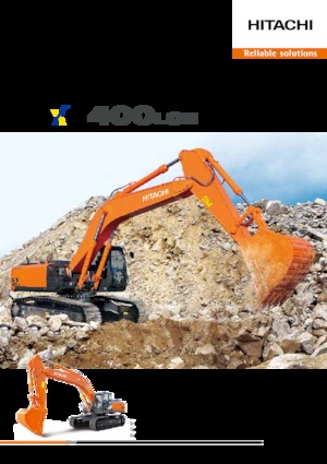 क्रॉलर एक्सकेवेटर Hitachi ZX400LCH-5G