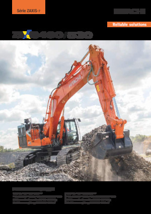 क्रॉलर एक्सकेवेटर Hitachi ZX490LCH-7