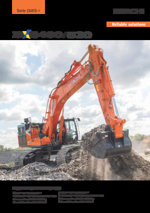क्रॉलर एक्सकेवेटर Hitachi ZX490LCH-7