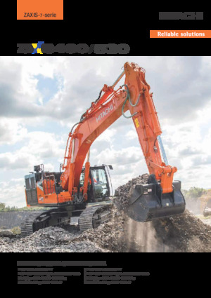 क्रॉलर एक्सकेवेटर Hitachi ZX490LCH-7
