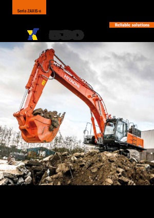 क्रॉलर एक्सकेवेटर Hitachi ZX530LCH-6