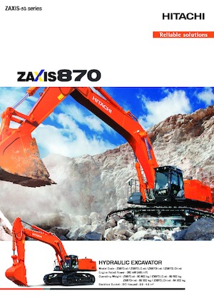 क्रॉलर एक्सकेवेटर Hitachi ZX870LCH-5G