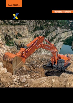 क्रॉलर एक्सकेवेटर Hitachi ZX890LCH-6