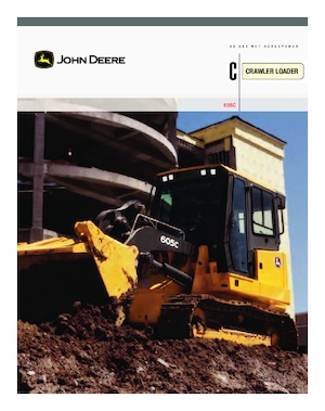 क्रॉलर लोडर John Deere Construction 605 C