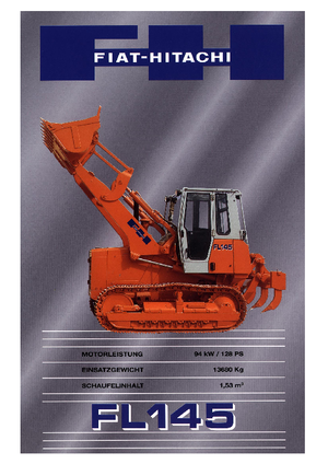 क्रॉलर लोडर Fiat-Hitachi FL 145