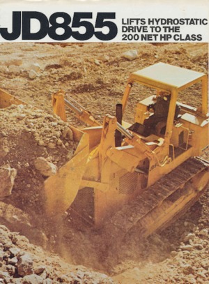 क्रॉलर लोडर John Deere Construction JD855