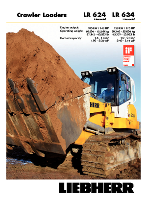 क्रॉलर लोडर Liebherr LR 634