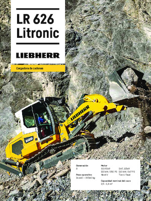 क्रॉलर लोडर Liebherr LR 626 G8.0