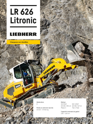क्रॉलर लोडर Liebherr LR 626 G8.0