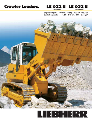 क्रॉलर लोडर Liebherr LR 632 B